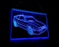 Preview: LED Fahrzeug-Gravur für "VW Corrado G60 VR6" Oldtimer Liebhaber Tuning Wanddekoration Leuchtschild