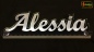 Preview: Ihr LED Wunschname "Alessia" Namensschild Leuchtschild Truckerschild als Konturschnitt