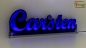 Mobile Preview: Ihr LED Wunschname "Carsten" Namensschild Leuchtschild Truckerschild als Konturschnitt