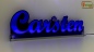 Preview: Ihr LED Wunschname "Carsten" Namensschild Leuchtschild Truckerschild als Konturschnitt