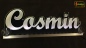 Mobile Preview: Ihr LED Wunschname "Cosmin" Namensschild Leuchtschild Truckerschild als Konturschnitt
