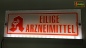 Preview: LED Einsatzschild "Eilige Arzneimittel" für Apotheke Leuchtschild Warnschild Namensschild