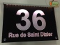 Preview: LED House Number "36" | Illuminated Address Sign