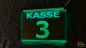 Preview: LED Kassenschild Aufhänger 3er Set "KASSE 1 - 3" Preisvorteil Hängeschild Kassenbeschilderung Nummer Leuchtschild mit Farbsteuerung per Schalter