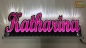 Mobile Preview: Ihr LED Wunschname "Katharina" Namensschild Leuchtschild Truckerschild