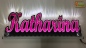 Preview: Ihr LED Wunschname "Katharina" Namensschild Leuchtschild Truckerschild