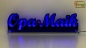 Preview: Ihr LED Wunschname "Opa Maik" Namensschild Leuchtschild Truckerschild als Konturschnitt