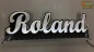 Preview: Ihr LED Wunschname "Roland" Namensschild Leuchtschild Truckerschild