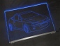 Mobile Preview: LED Fahrzeug-Gravur für "Opel Tigra 16V" Oldtimer Liebhaber Tuning Wanddekoration Leuchtschild