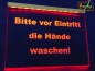 Preview: Bitte vor Eintritt die Hände waschen! Coronavirus