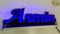 Mobile Preview: Ihr LED Wunschname "Armin" Namensschild Leuchtschild Truckerschild