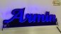 Preview: Ihr LED Wunschname "Armin" Namensschild Leuchtschild Truckerschild