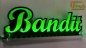 Preview: Ihr LED Wunschname "Bandit" Namensschild Leuchtschild Truckerschild