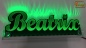 Mobile Preview: Ihr LED Wunschname "Beatrix" Namensschild Leuchtschild Truckerschild als Konturschnitt