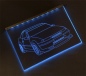 Preview: LED Fahrzeug-Gravur für "Opel Calibra Turbo 16V 4x4" Oldtimer Liebhaber Tuning Wanddekoration Leuchtschild