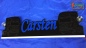 Preview: LED Namensschild Detailzeichnung Zugmaschine Gravur "Carsten" oder Wunschname als Konturschnitt - Truckerschild Neonschild Leuchtschild