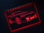 Preview: LED Fahrzeug-Gravur für "Toyota Celica Spezial" Oldtimer Liebhaber Tuning Wanddekoration Leuchtschild