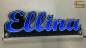 Preview: Ihr LED Wunschname "Ellina" Namensschild Leuchtschild Truckerschild