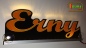 Preview: Ihr LED Wunschname "Erny" Namensschild Leuchtschild Truckerschild