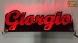 Preview: Ihr LED Wunschname "Giorgio" Namensschild Leuchtschild Truckerschild