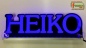 Preview: Ihr LED Wunschname "HEIKO" Namensschild Leuchtschild Truckerschild