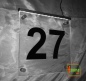 Mobile Preview: LED Hausnummer, LED Gravur Leuchtschild, Ziffer - Nummer " 27 "