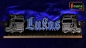 Preview: LED Namensschild Detailzeichnung Zugmaschine Gravur "Lukas" oder Wunschname als Konturschnitt - Truckerschild Neonschild Leuchtschild