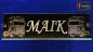 Preview: LED Namensschild Detailzeichnung Zugmaschine Gravur "MAIK" oder Wunschname auf Rechteckplatte - Truckerschild Neonschild Leuchtschild