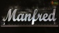 Preview: Ihr LED Wunschname "Manfred" Namensschild Leuchtschild Truckerschild