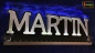 Mobile Preview: Ihr LED Wunschname "Martin" Namensschild Leuchtschild Truckerschild #2