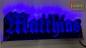 Preview: Ihr LED Wunschname "Matthias" Altdeutsch Frakturschrift Namensschild Leuchtschild Truckerschild Konturschnitt