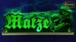 Preview: LED Mottoschild Gravur "Matze + Landesumriss" oder Wunschname als Konturschnitt Spaßschild Dekoschild Namensschild Truckerschild Leuchtschild