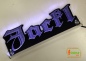 Preview: Ihr faunz Trucker LED Wunschname Altdeutsch" Jackl " LED Namensschild