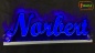 Preview: Ihr LED Wunschname "Norbert" Namensschild Leuchtschild Truckerschild