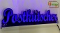 Preview: Ihr LED Wunschname "Postkutscher" Namensschild Leuchtschild Truckerschild