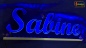 Preview: Ihr LED Wunschname "Sabine" Namensschild Leuchtschild Truckerschild