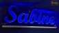 Preview: Ihr LED Wunschname "Sabine" Namensschild Leuchtschild Truckerschild