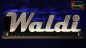 Preview: Ihr LED Wunschname "Waldi" Namensschild Leuchtschild Truckerschild