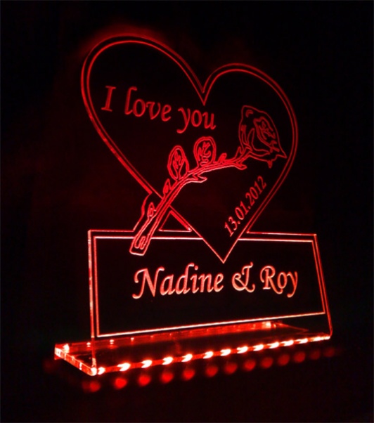 Faunz Com Manufaktur Fur Led Leuchtschilder Led Aufsteller Herz I Love You Rose Wunschnamen Datum Geschenk Liebe Lampe Leuchtschild