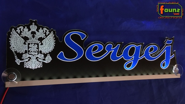 Sergej in Blau